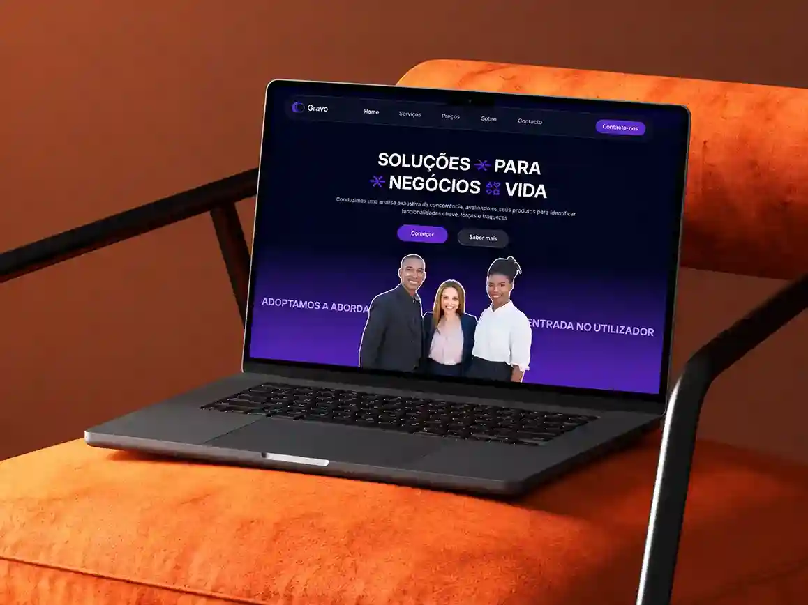O Projecto Gravo é uma solução digital SaaS inovadora para negócios.